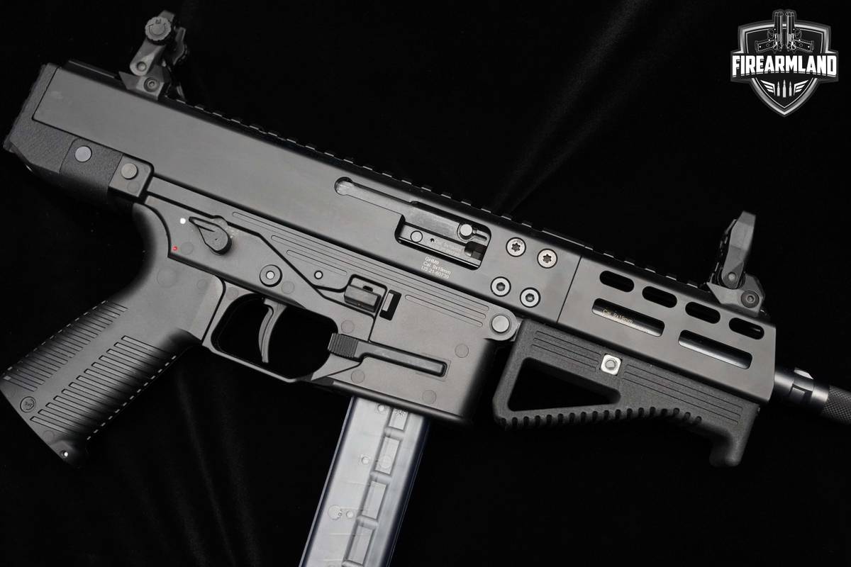 Swiss B&T GHM9 SMG 9mm 30+1 APC9 Pistol Brugger & Thomet GHM9 9x19 B&T PDW 