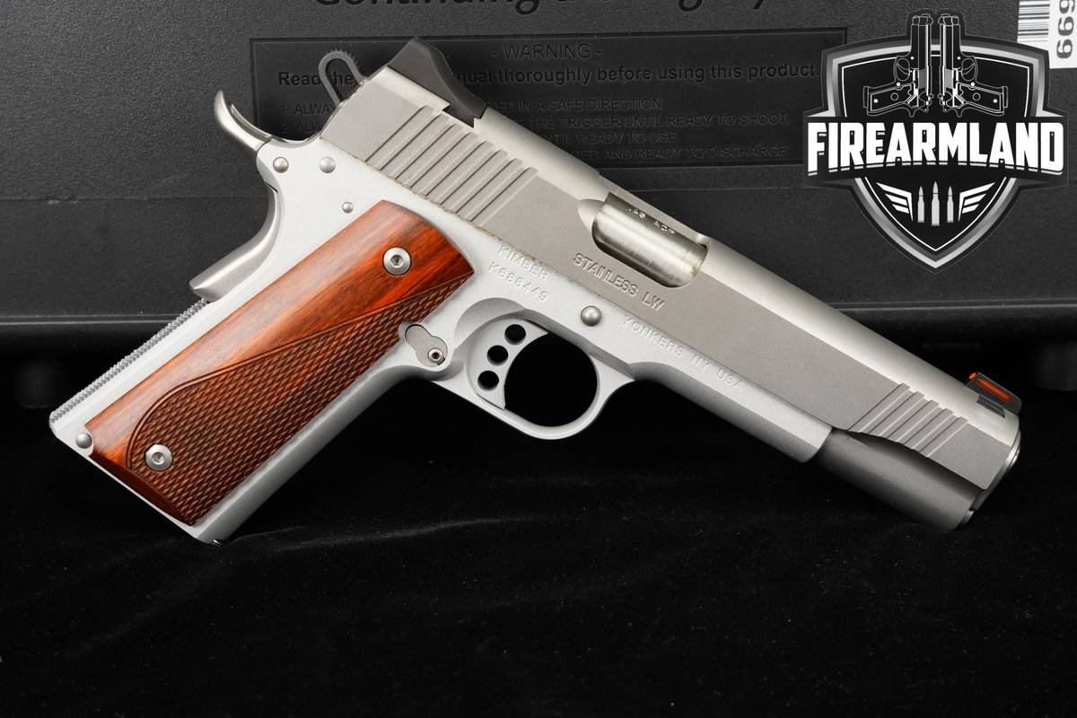 Kimber Stainless LW 45 ACP 1911 5" +ORIG CASE