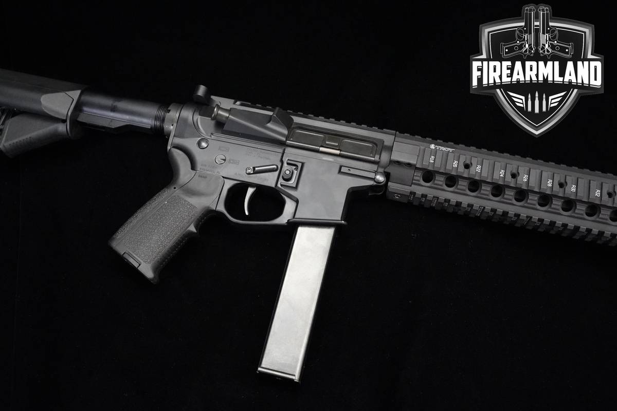 DDLES VNM-T1 9mm AR-9 AR 16.25" Black Anodized DDLES VLTOR MUR-1 Upper
