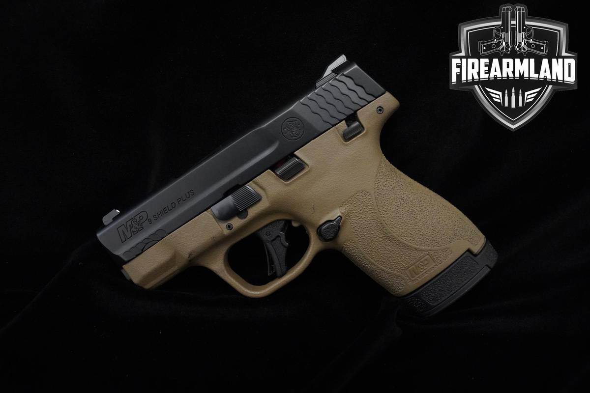 Smith & Wesson (S&W) M&P9 Shield Plus TS FDE Frame 9mm S&W-M&P9 +ORIG BOX
