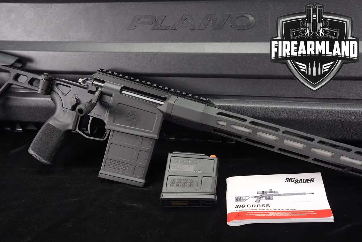 Sig Sauer CROSS 6.5 Creedmoor 18" Stainless +2 MAGS & ORIG CASE