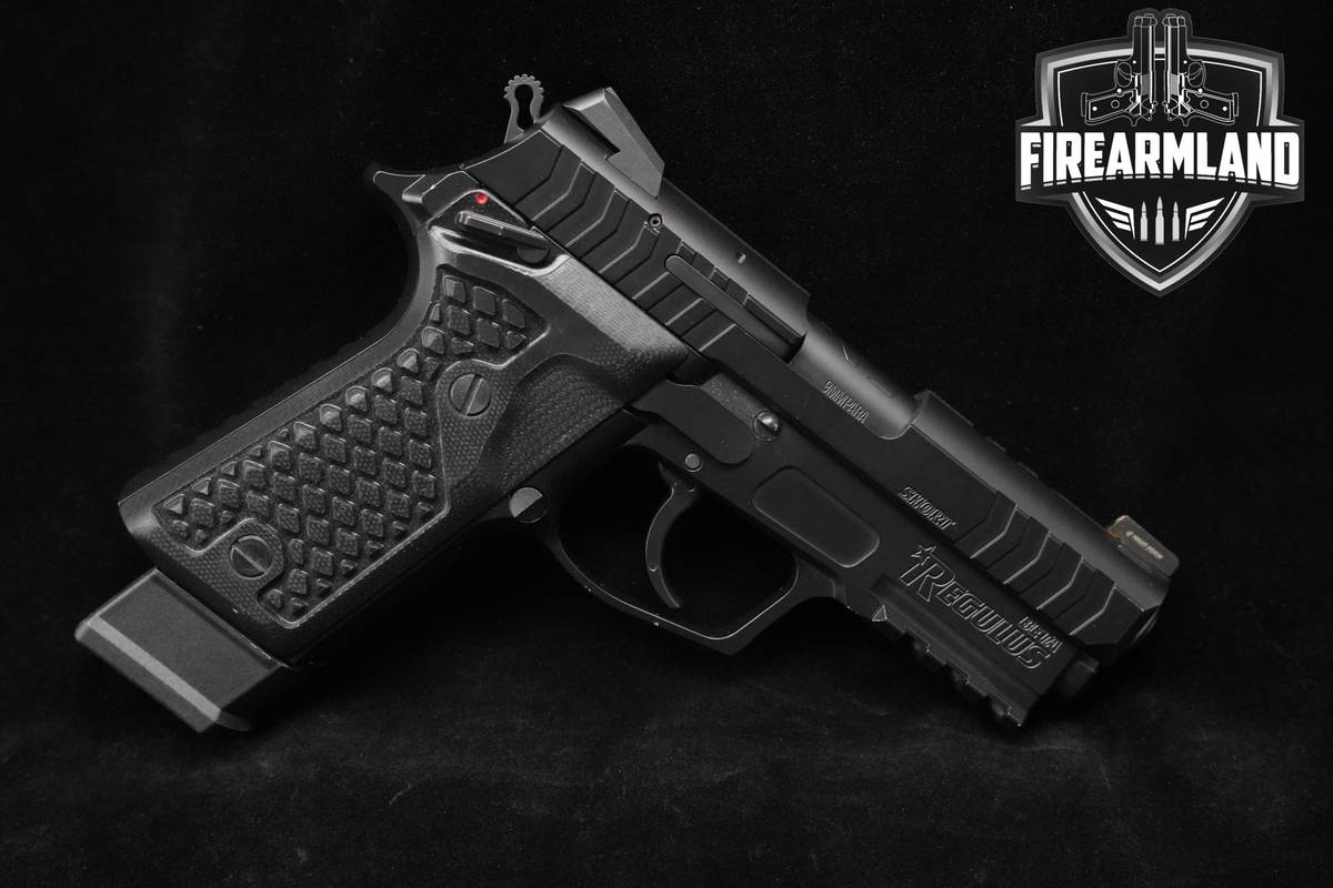 Lionheart Industries REGULUS Beta Blackout 9mm 3.7" REGULUS-Beta +ORIG CASE