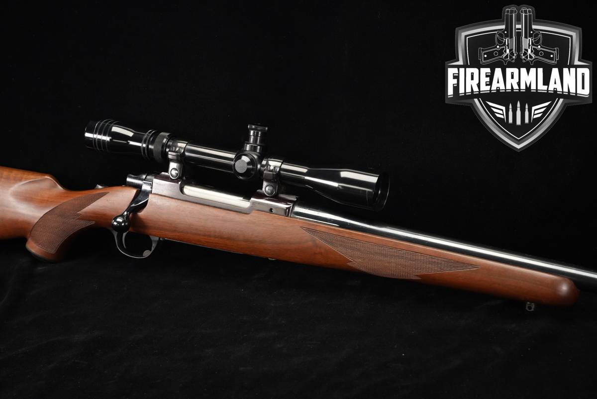 1980 Ruger M77 R Standard Rifle, Tang Safety 300 Win Magnum +REDFIELD SCOPE