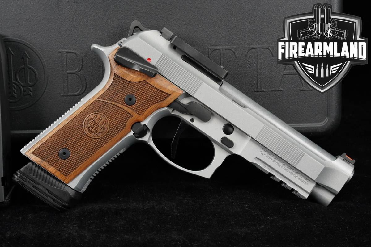 Beretta 92XI SAO Full Size 9mm 4.7" INOX Optic-Ready 92 +3MAGS & OG CASE