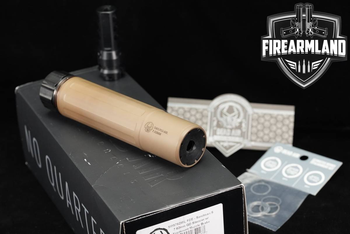 Dead Air Silencers Sandman S FDE SMS762-MIL 7.62 mm Suppressor +ORIG BOX