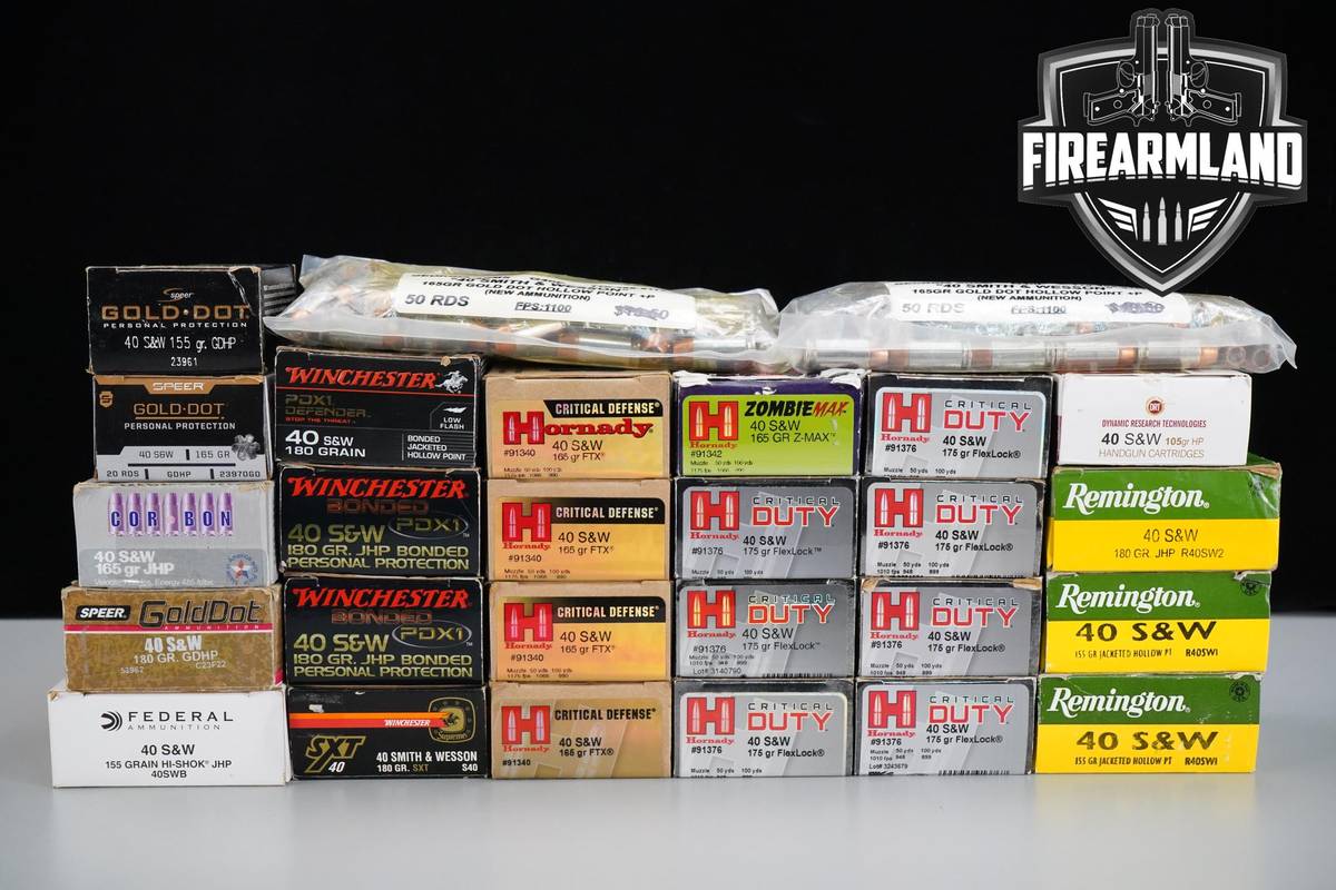675 RDS! 40S&W Ammo 40-S&W