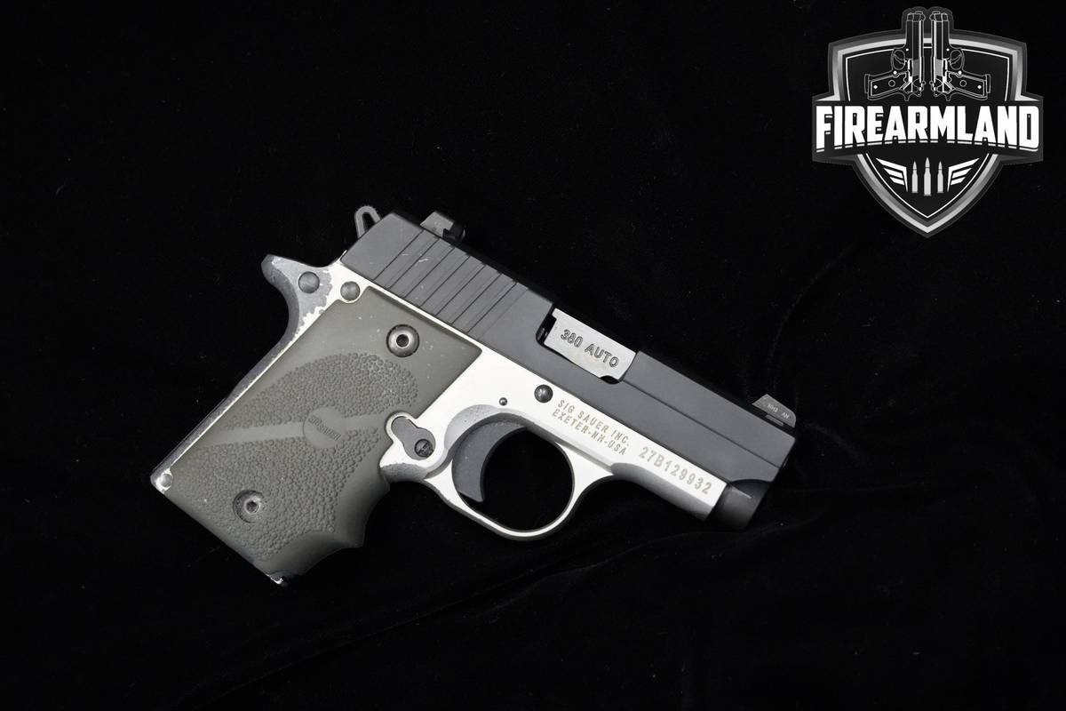 Sig Sauer P238 Platinum 380 ACP 1911 2.7" P238 P-238 +2MAGS & ORIG CASE