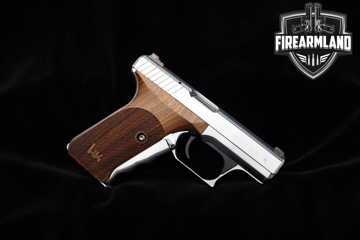 STUNNING! Heckler & Koch (H&K/HK) P7M8 9mm 4.13" HARD CHROME P7-M8 P7