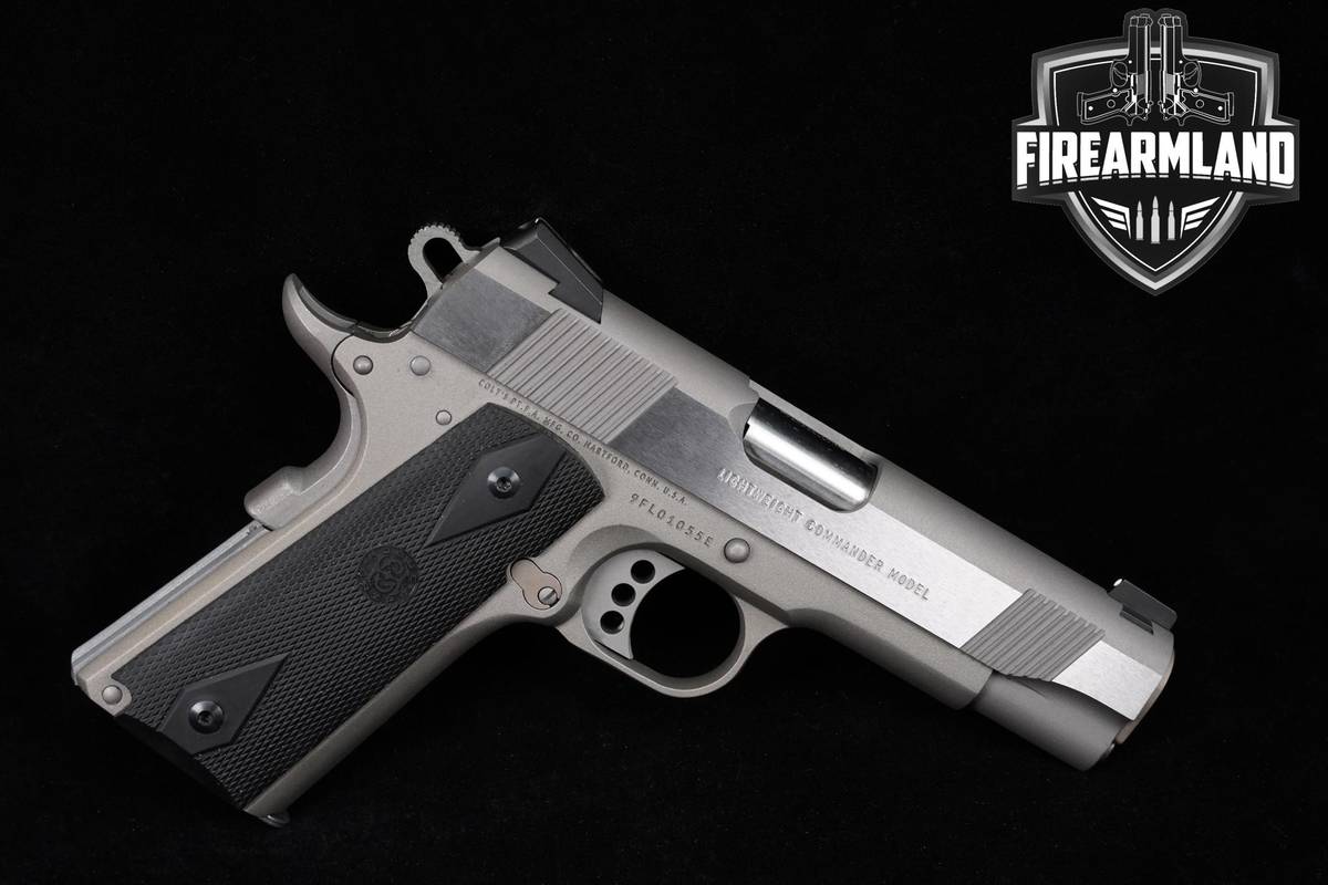 Colt Lightweight Commander XSE Series-80 9mm 1911 4.25" Stainless +OG CASE