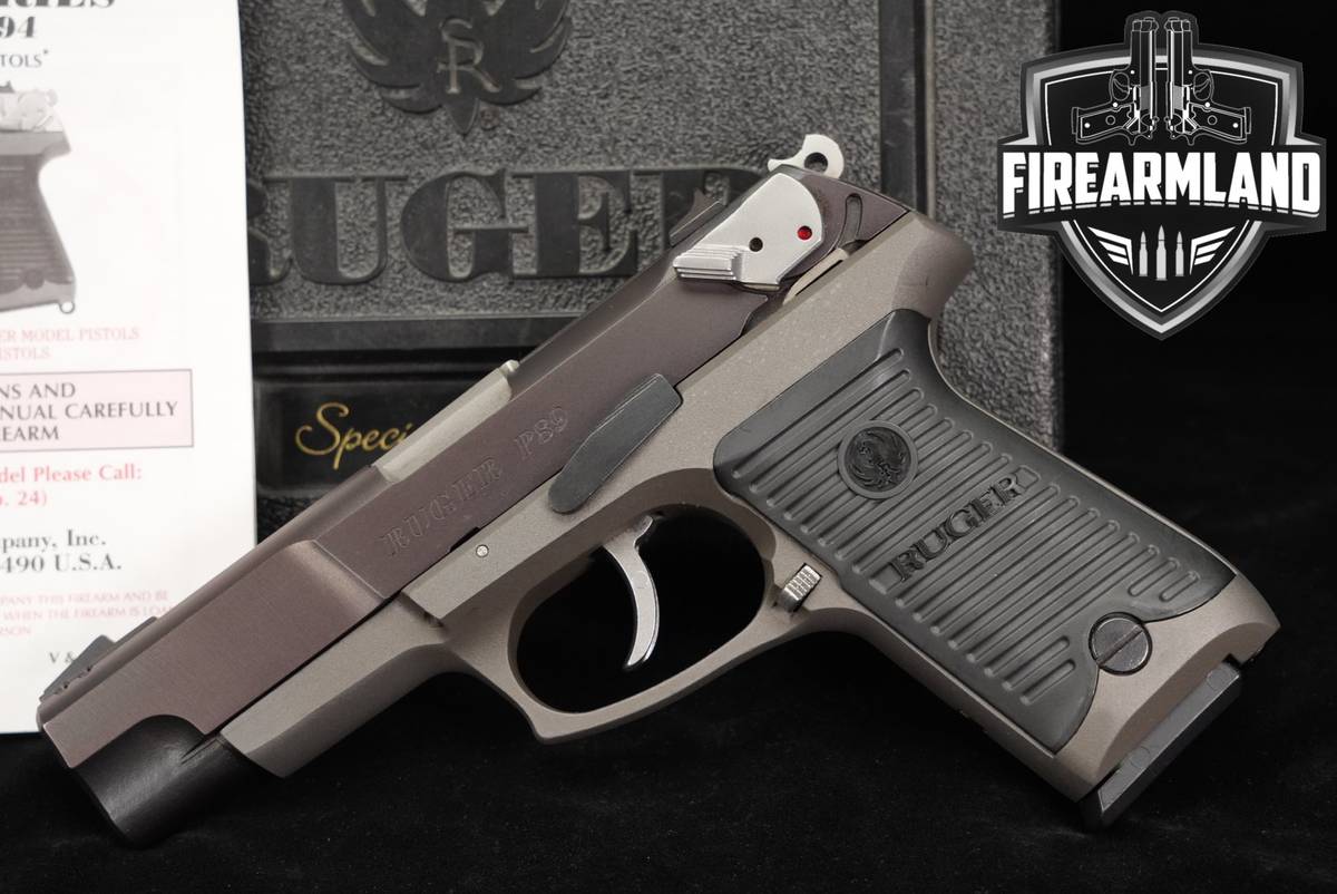 Ruger P89-T Two-Tone (P89T) 9mm 4.5" P 89 +ORIG CASE