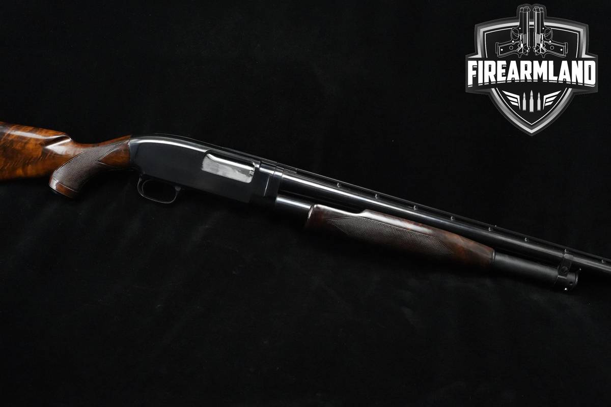 STUNNING 1959 Winchester Model 12 Deluxe Skeet 12-Gauge 23" Blue Winchester
