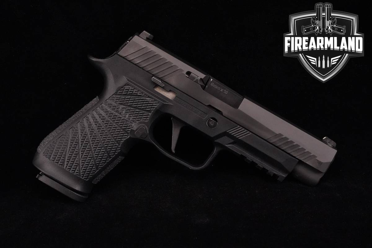 Sig Sauer P320 Nitron Full-Size 9mm 4.7" P-320 FS +4 MAGS & ORIG CASE