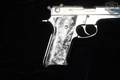 1980 Smith & Wesson (S&W) Model 59 9mm Luger Nickel Plated in Very Good Condition Image 3