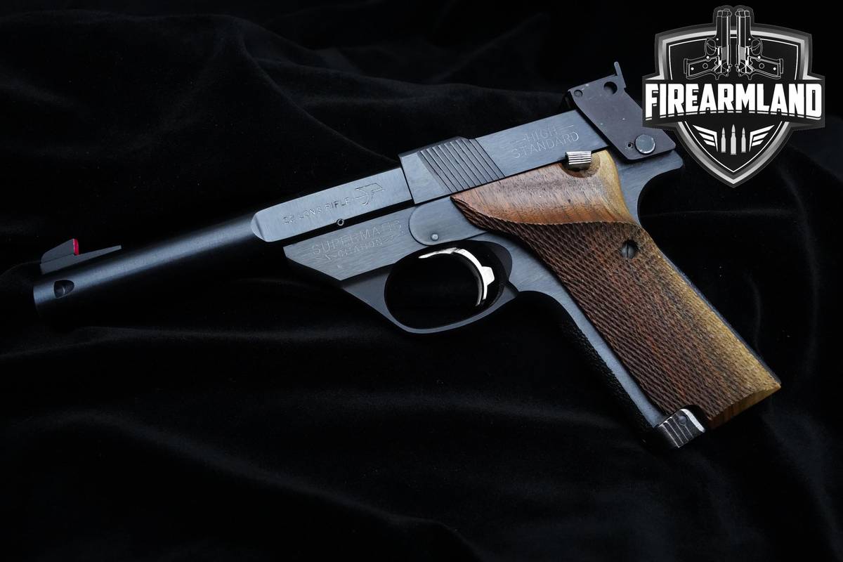 High Standard Supermatic Citation 22LR Blued Supermatic +ORIG Citation BOX