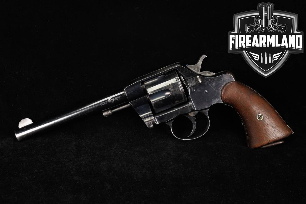 Colt New Army Model 1901 38 Special 6" Blued DA/SA First-Year Production