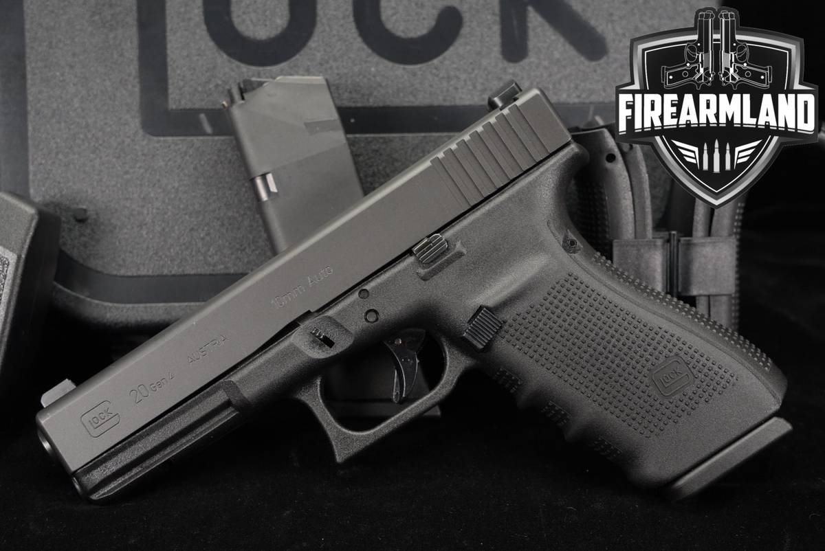 Glock 20 Gen4 G20 Gen 4 10mm 4.6" +2 MAGS & ORIG CASE