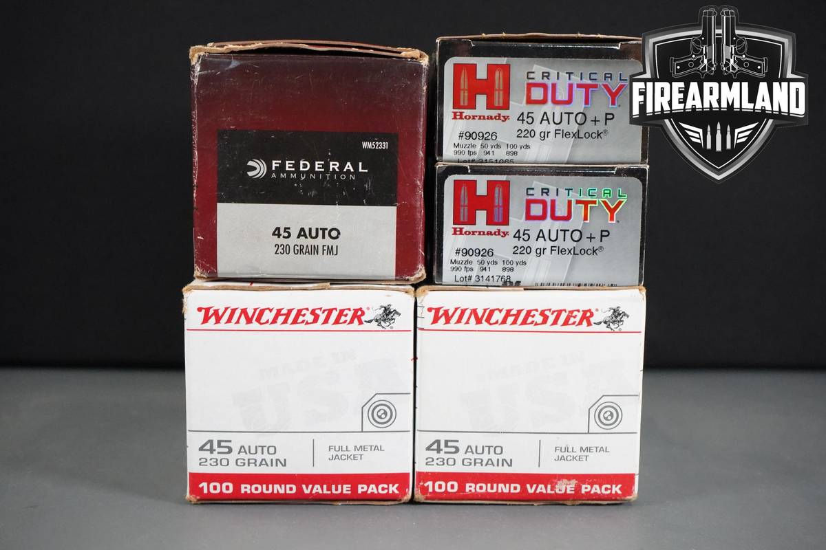 45 ACP Ammo 45-ACP Ammunition 340 ROUNDS
