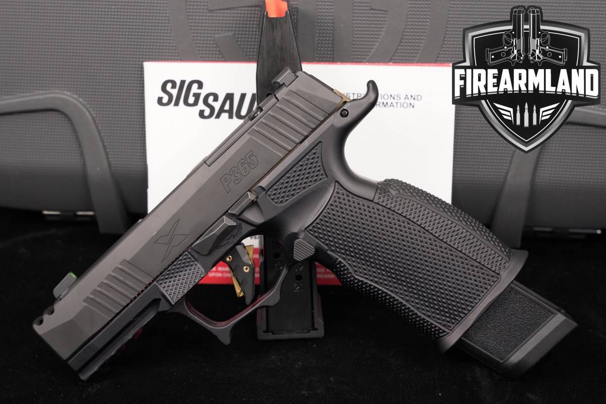 Sig Sauer P365-XMACRO Comp 9mm Optics-Ready P 365 +2 MAGS & ORIG CASE