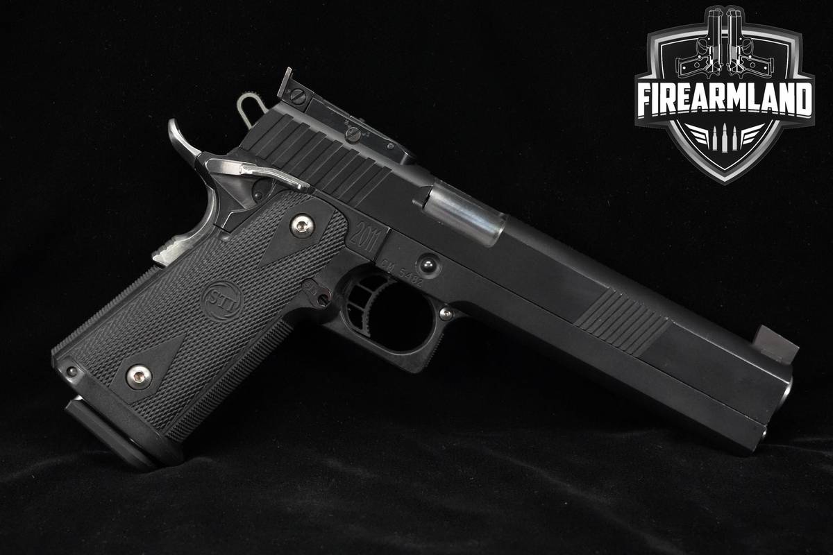 LONG SLIDE Staccato STI 2011 9mm 1911 6" +2 MAGS & ORIG CASE
