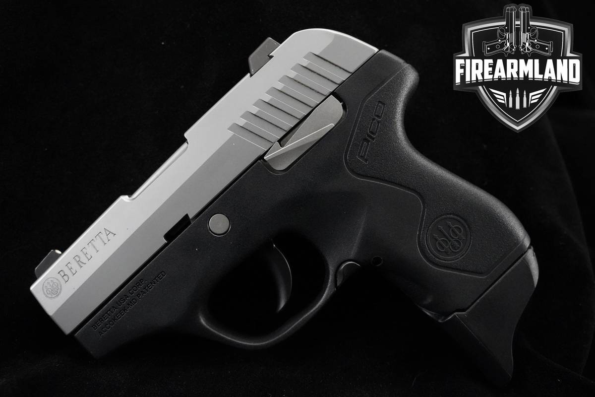 Beretta PICO INOX 380 ACP 2.7" Two-Tone Beretta-PICO INOX 3 MAGS & ORIG BOX