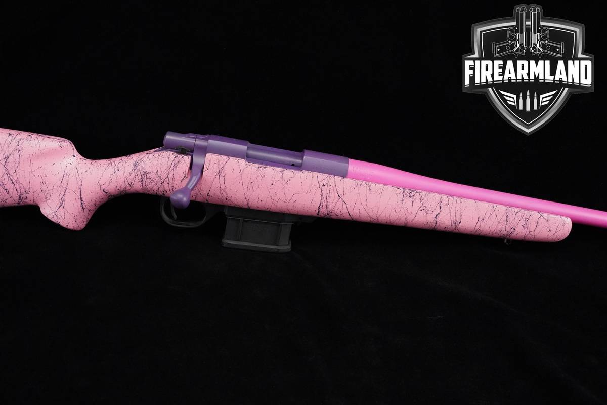 Howa Model 1500 Mini Action 6.5 Grendel 22" Two-Tone Lavender & Pink