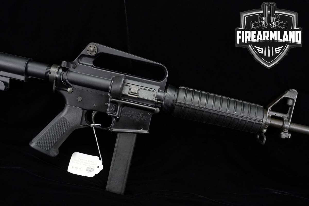 RETRO Colt AR-15 9mm Carbine R6450 AR15 16.1" PCC