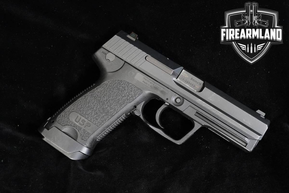2005 Heckler & Koch (H&K-HK) USP V7 LEM 9mm 4.25" H&K-HK USP +3 MAGS