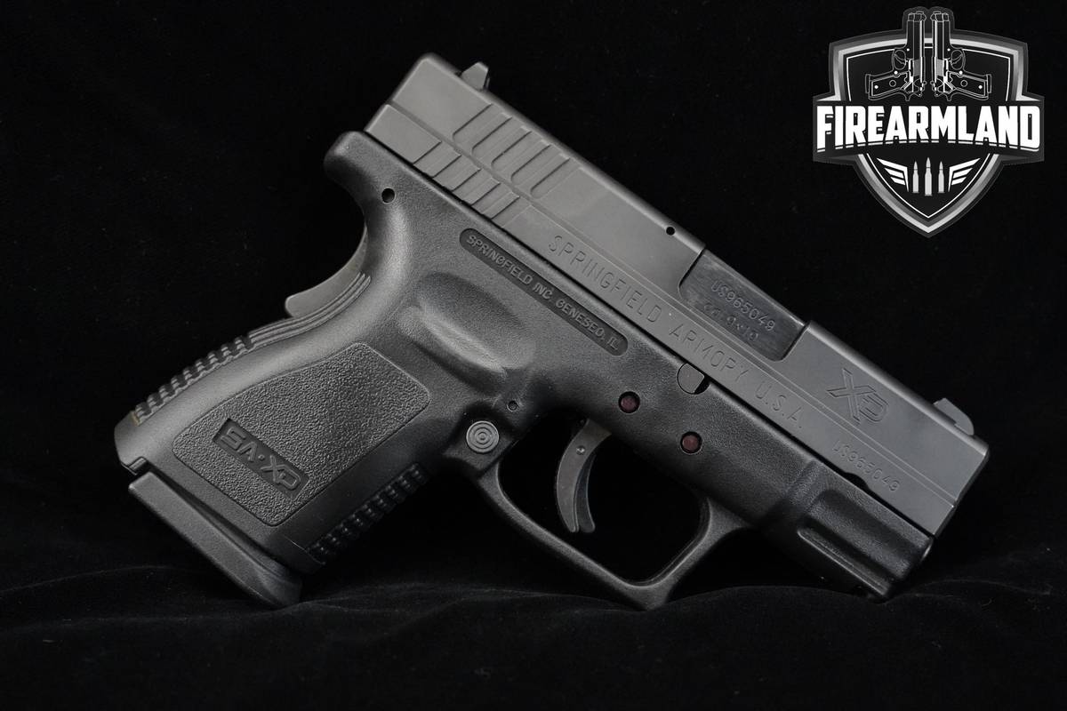 Springfield Armory XD-9 Sub-Compact 9mm 3.1" Springfield XD-9 XD9 +2 MAGS