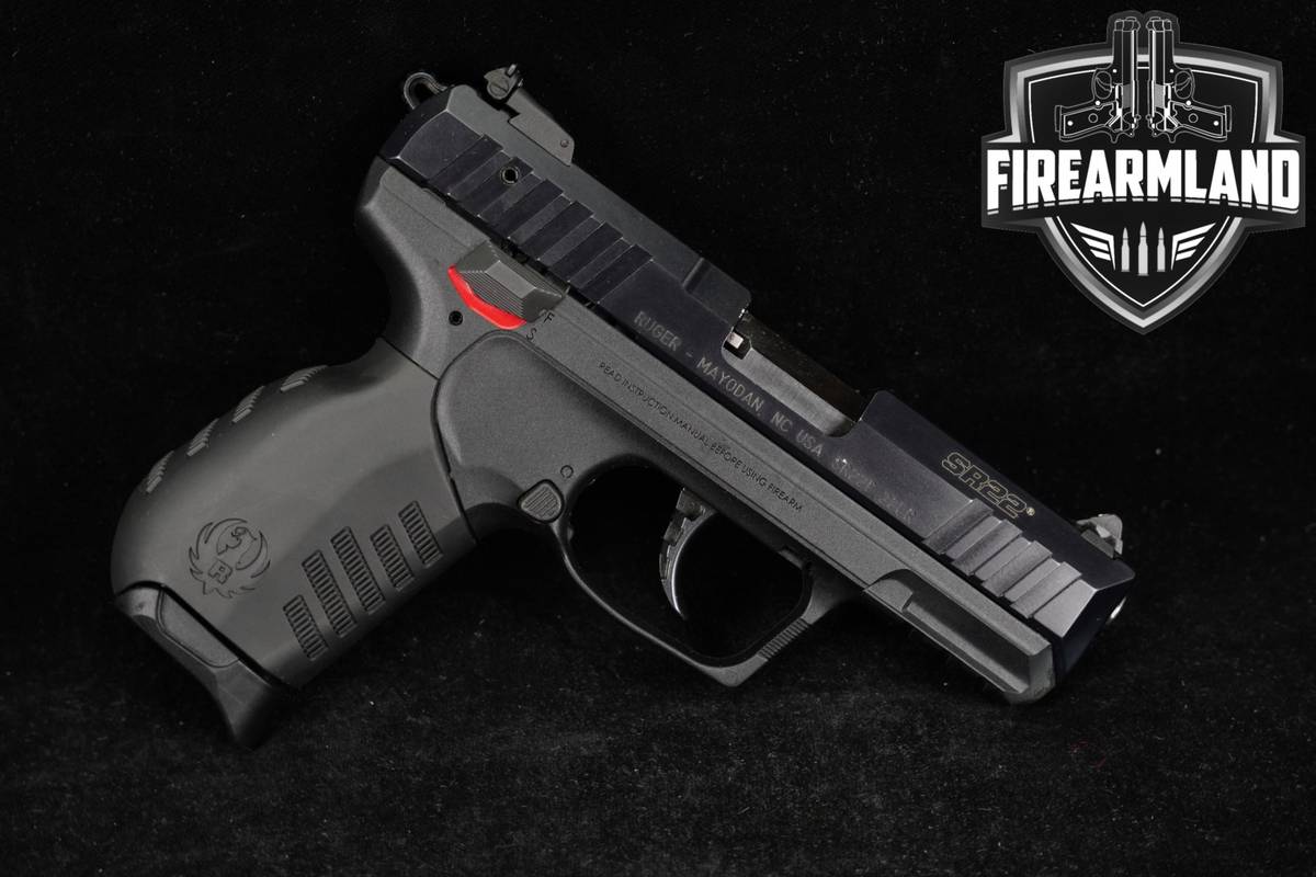 Ruger SR22 22LR 3.5" Stainless & Polymer SR 22 DA/SA