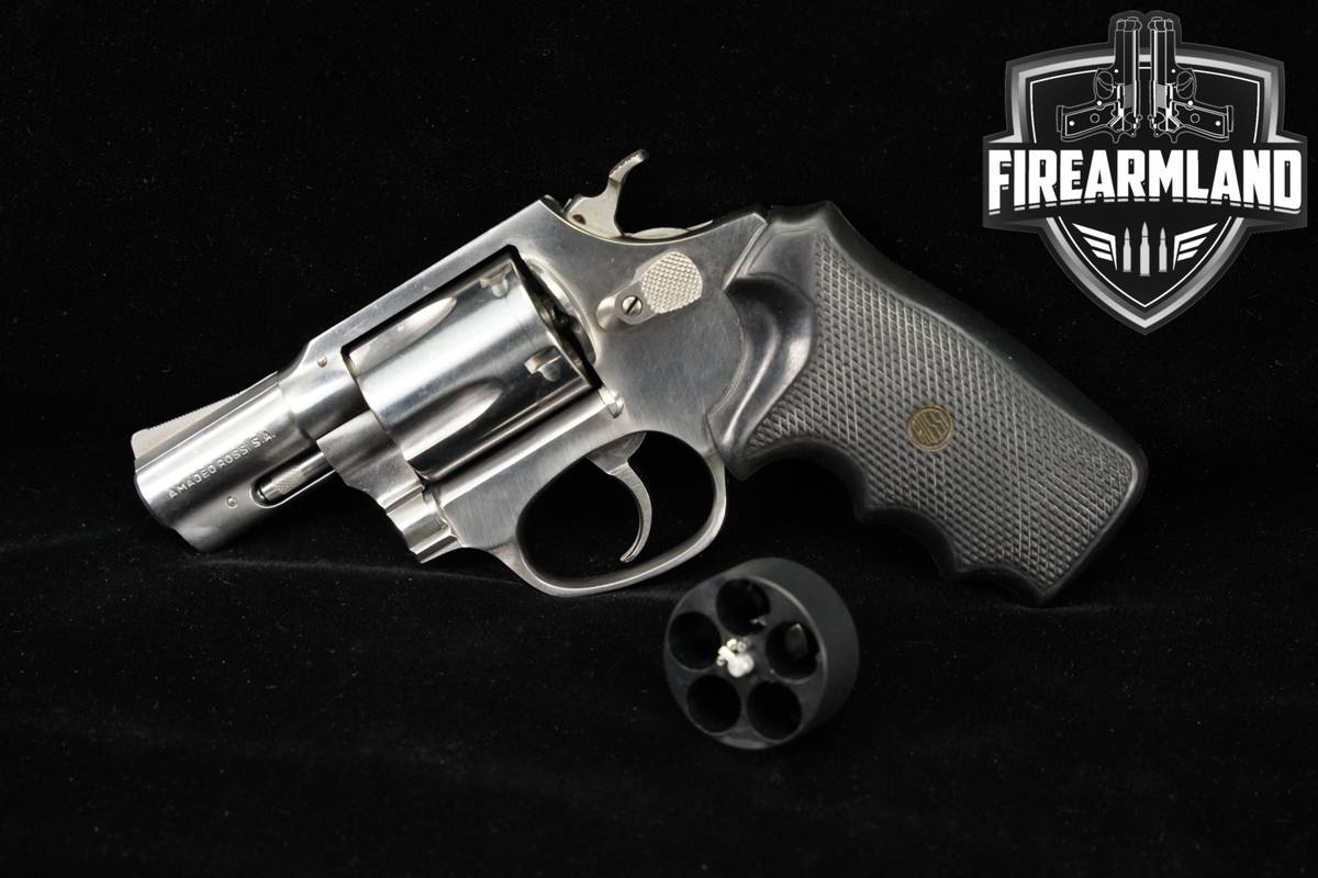 Rossi Model 88 38 Special 2" Stainless DA/SA Interarms M88 Snub-Nose