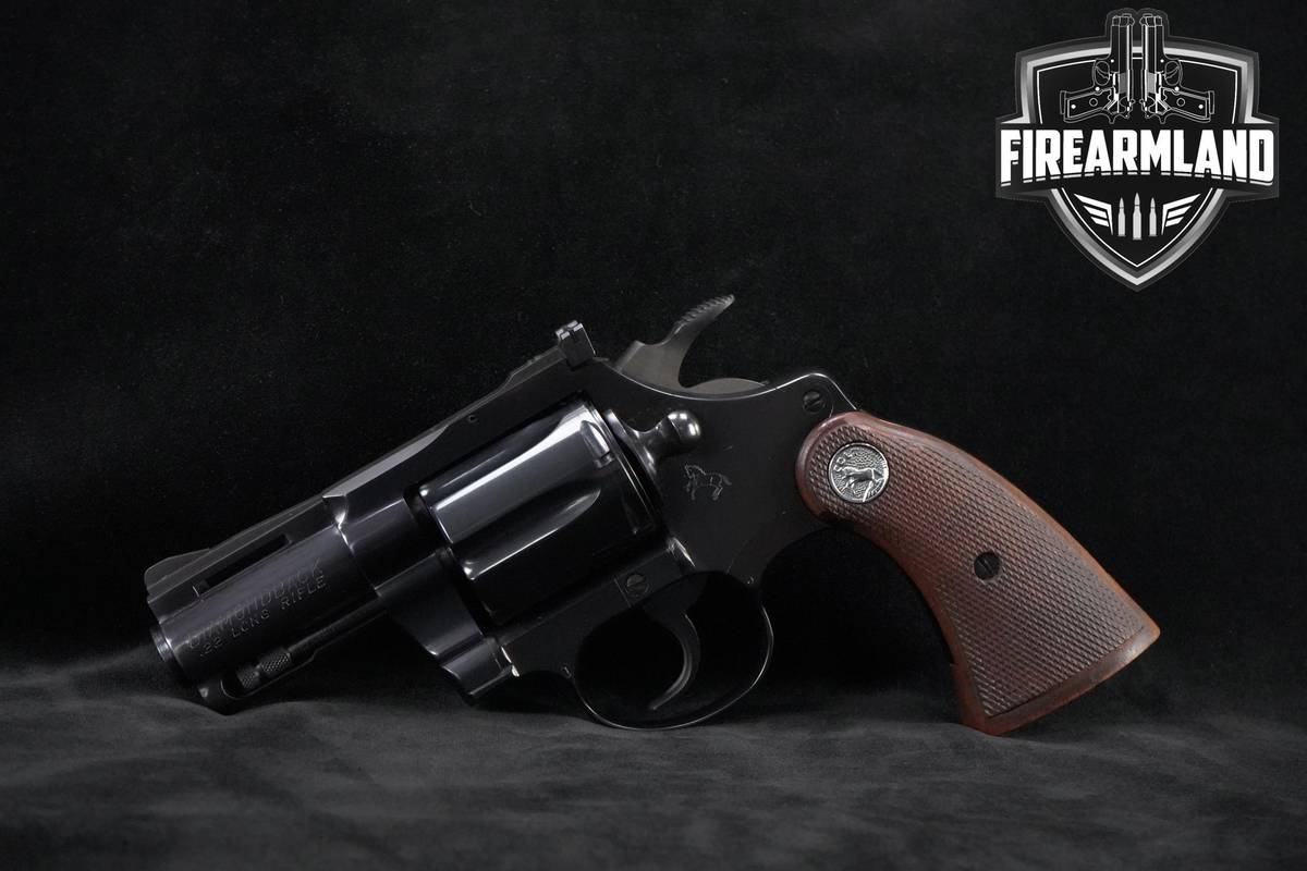 VINTAGE 1967 Colt Diamondback 22LR 2.5" Blued Colt-Diamondback DA/SA