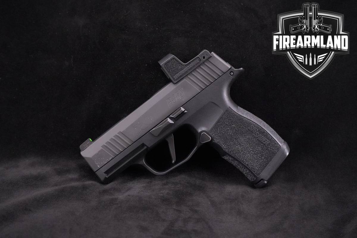 Sig Sauer P365 X 9mm Sig-Sauer P365-X P-365-X 2MAGS, CASE & ROMEOZero