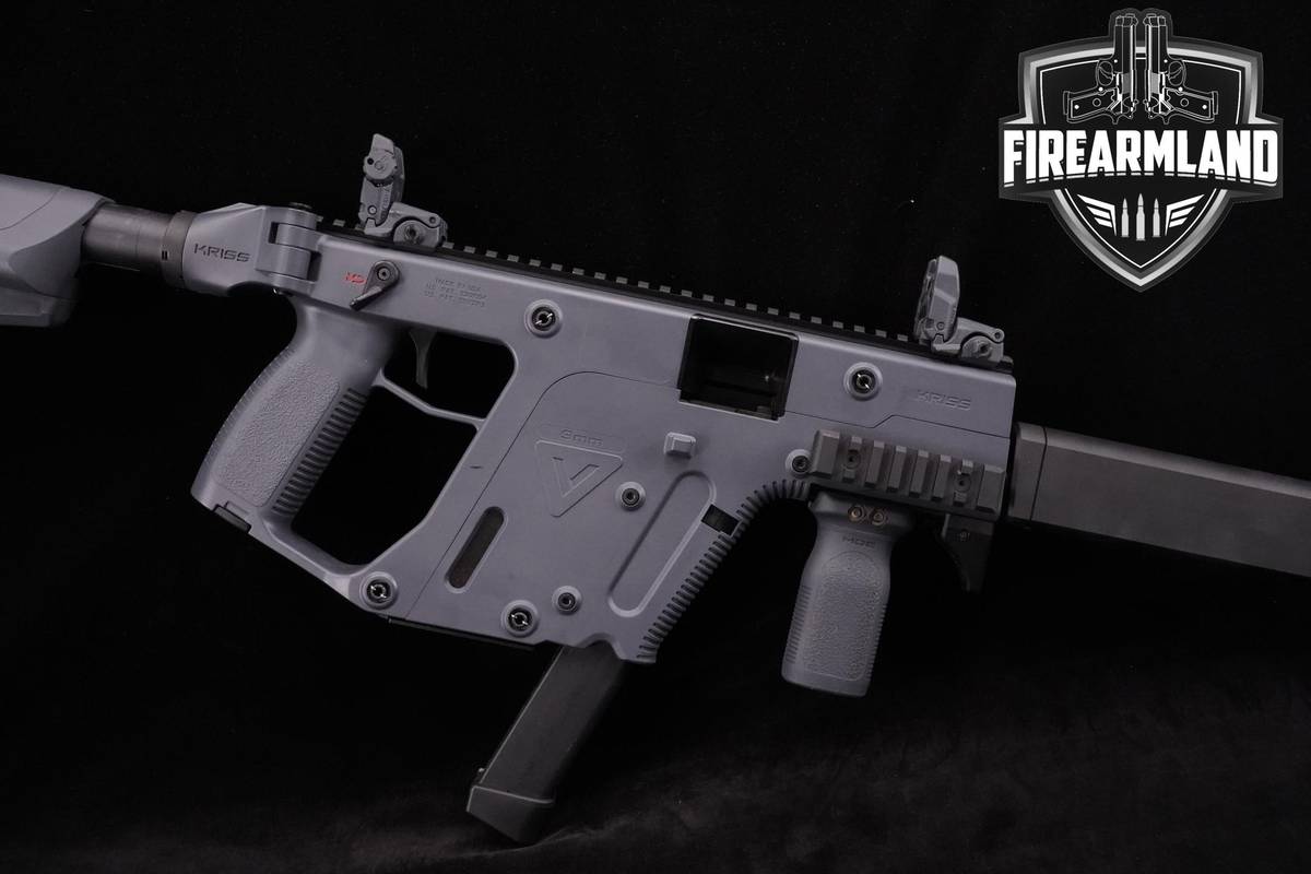 KRISS Vector CRB Enhanced Gen 2 9mm 16" Combat Grey +ORIG CASE