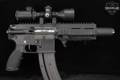 Heckler & Koch (H&K, HK) HK416 .22 LR Pistol .22 LR Black in Fair Condition Image 3