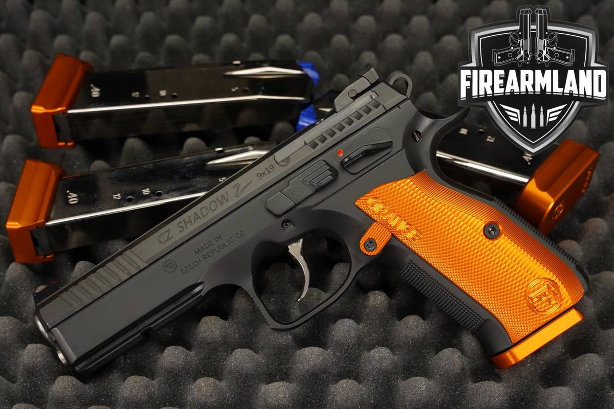 CZ SHADOW 2 Orange 9mm 4.89 SHADOW2 +4 MAGS & ORIG CASE