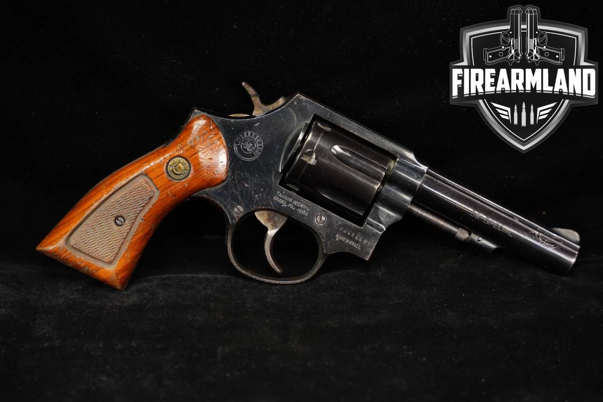 Taurus Model 82 38 Special 4" Blued DA/SA M82 BRAZIL