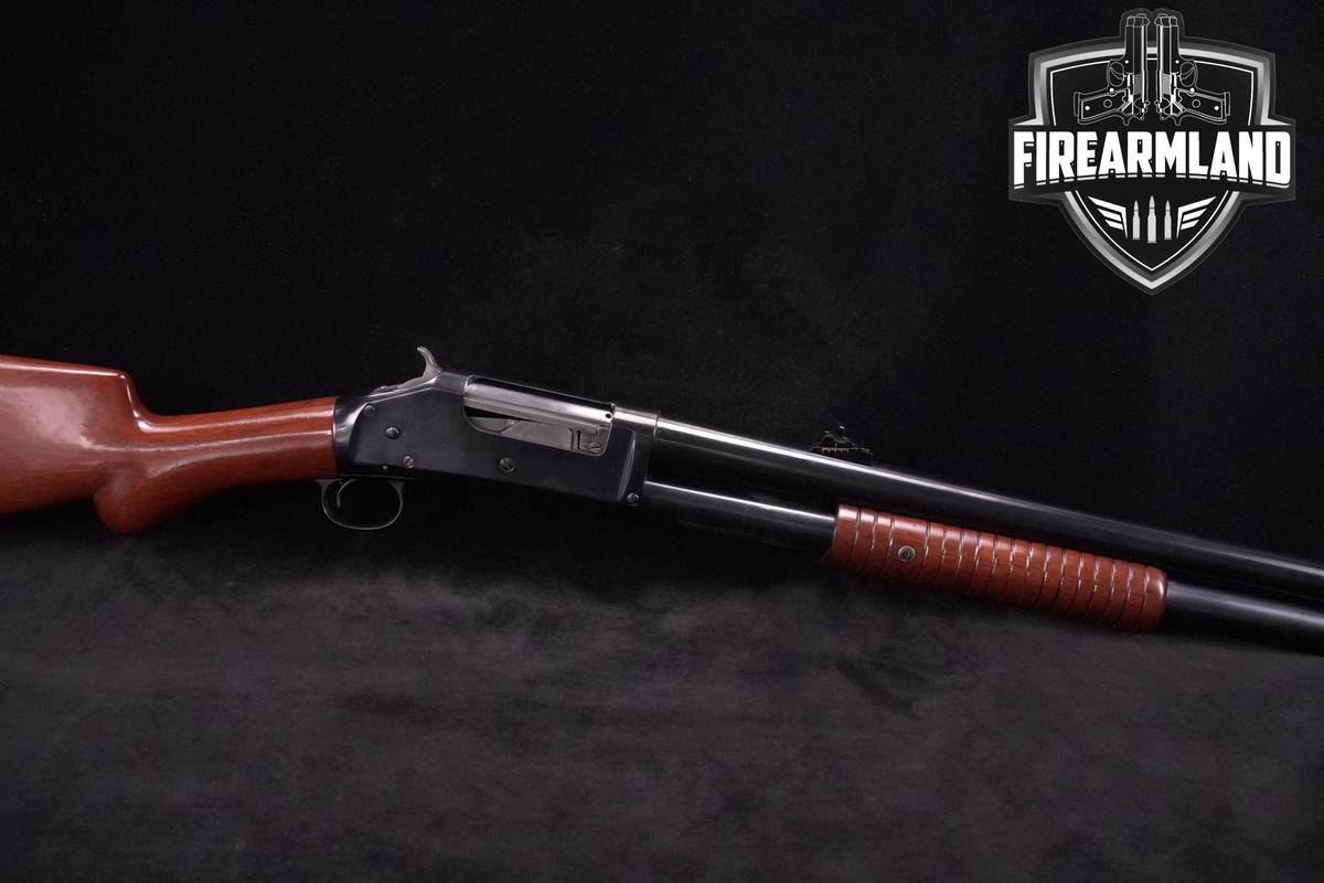 1901 Winchester 1897 Riot Length 12-Gauge 20" Blued COLLECTOR
