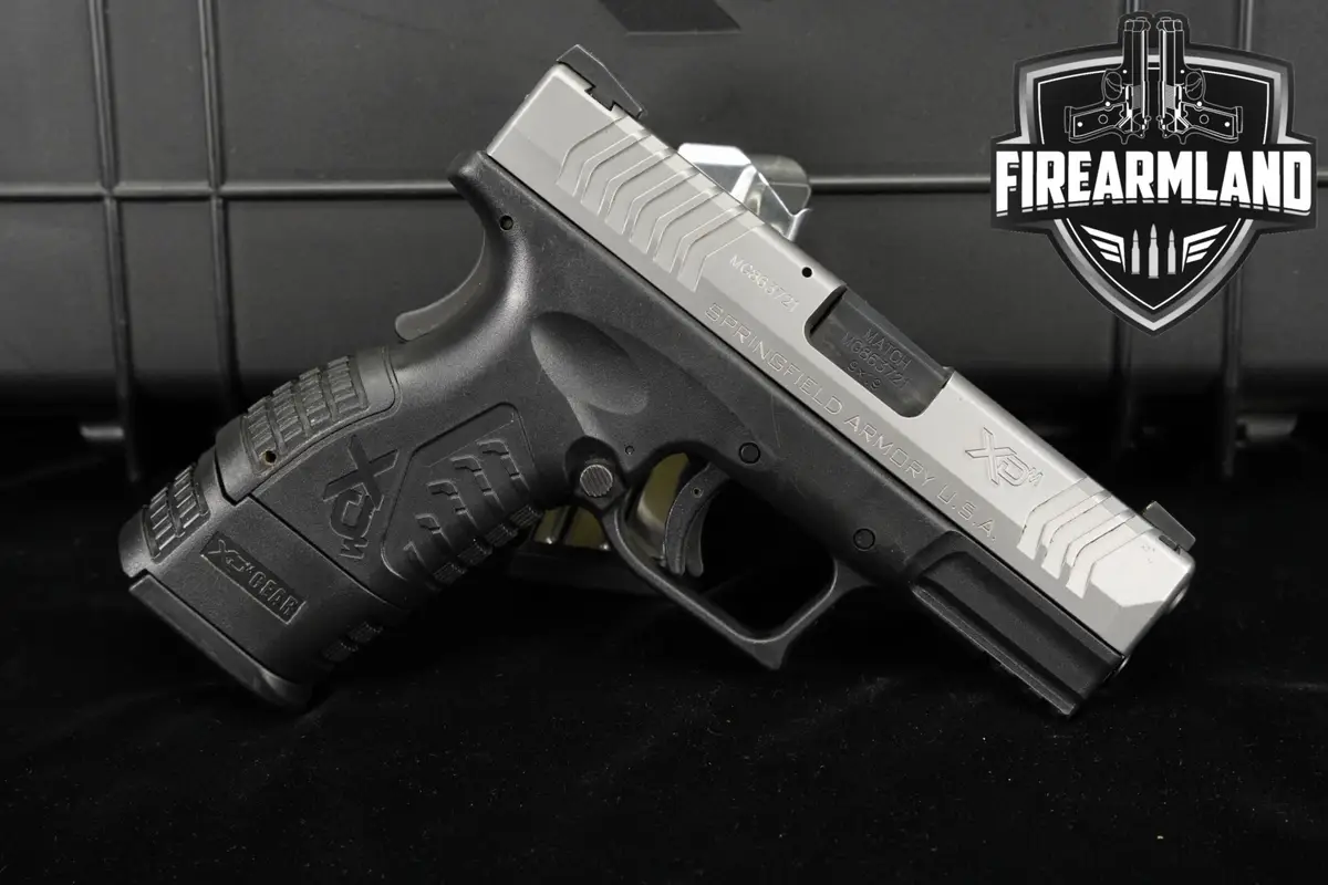 Springfield Armory XD(M) 3.8 Compact 9mm XDM9 XDM XD-m +2 MAGS, ORIG CASE