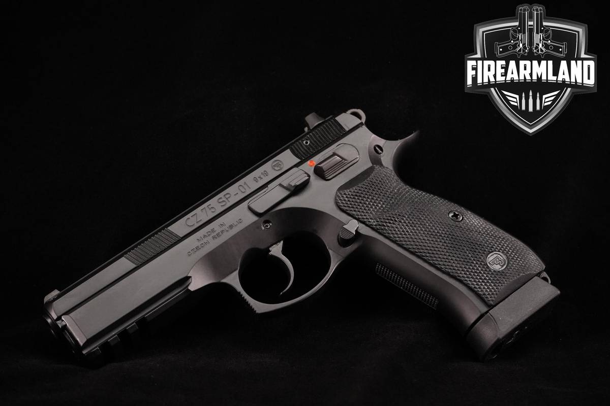 CZ 75 SP-01 9mm 4.6" CZ SP01 CZ-75-SP-01 +2 MAGS & ORIG CASE