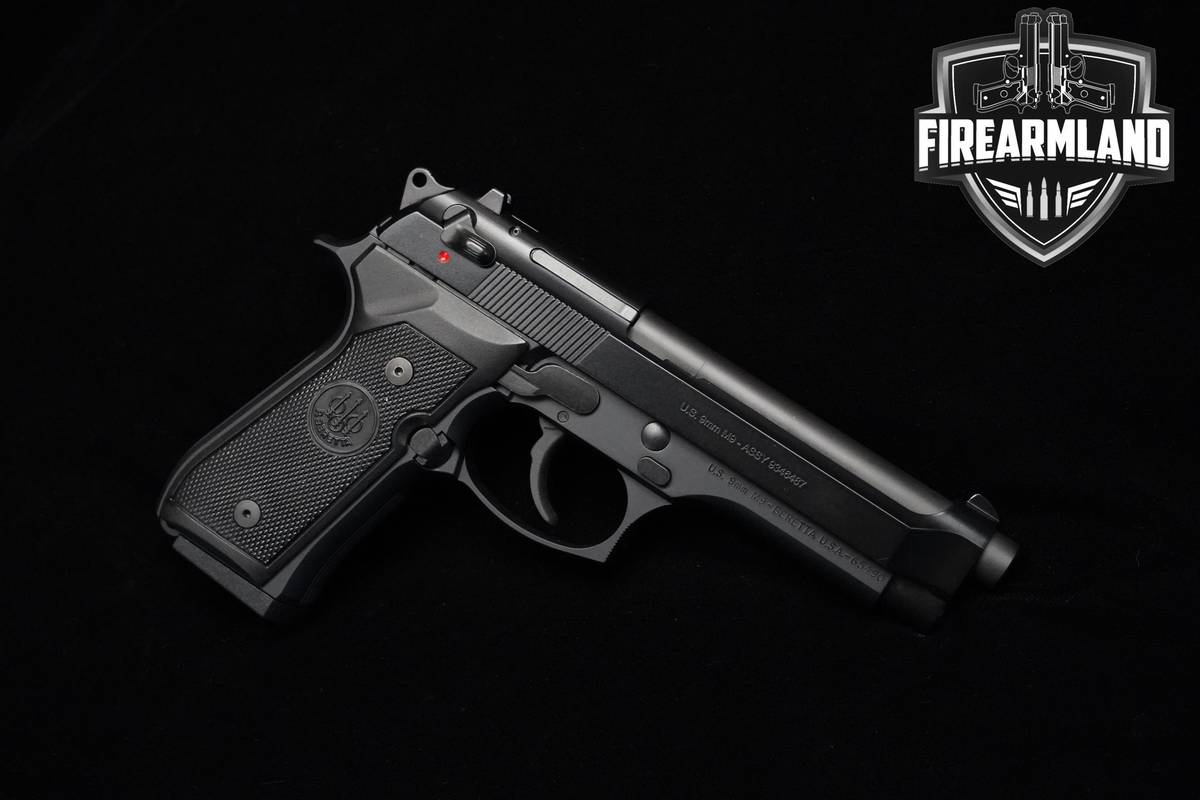 Beretta M9 9mm 4.9" Beretta 92 92FS M-9 +2 MAGS & ORIG CASE