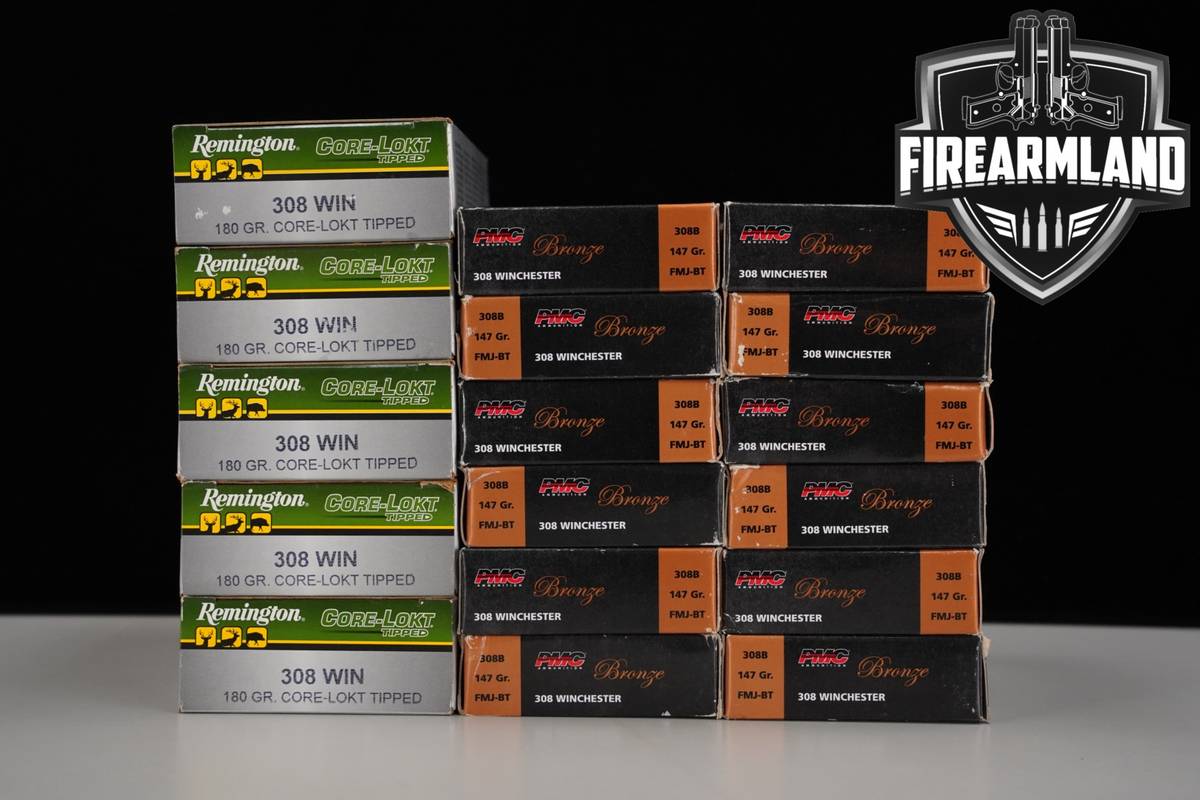 340 RDS! 308 Winchester Win Ammo