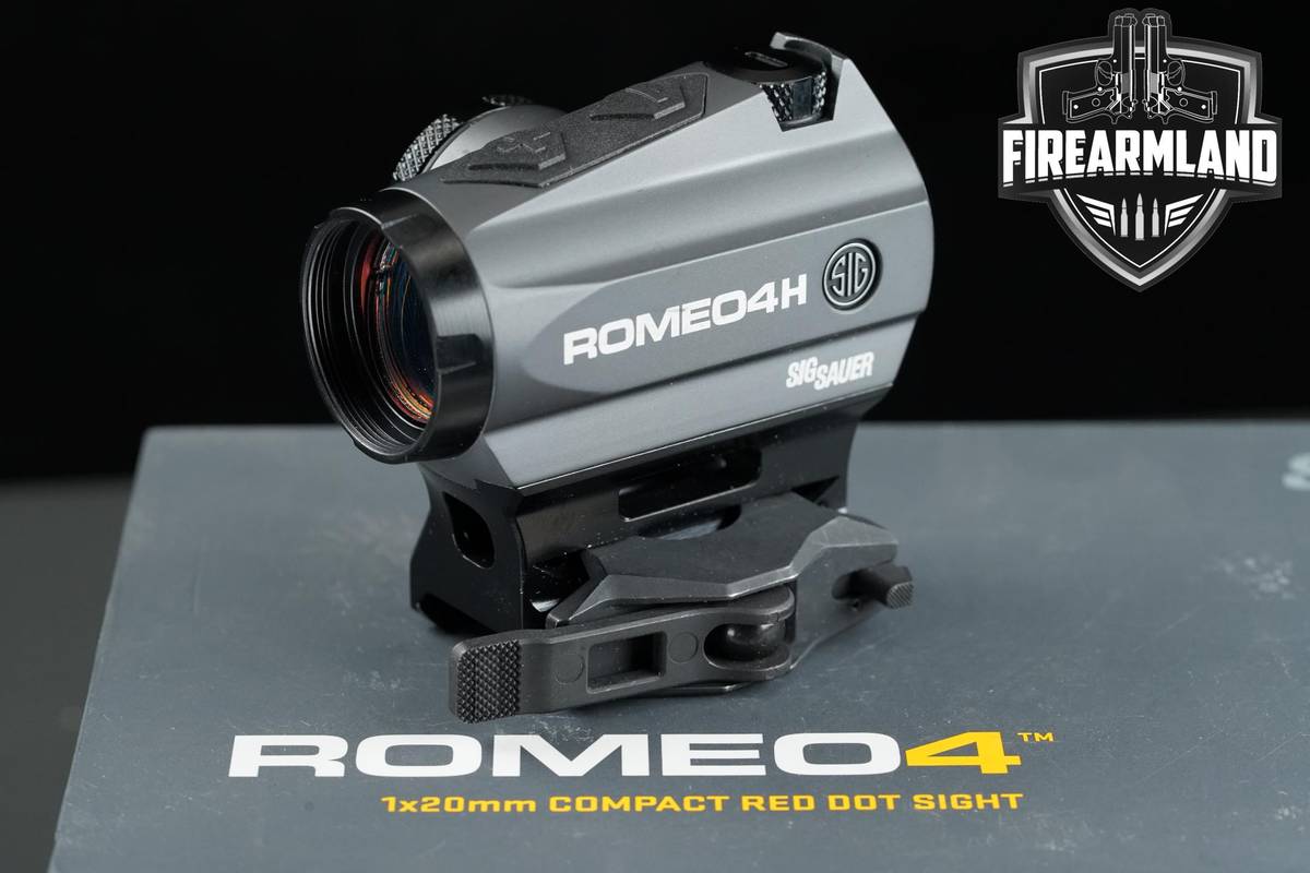 Sig Sauer Romeo4H 1X20MM 1 MOA/10MOA Horseshoe Ballistic Dot Romeo 4H 4