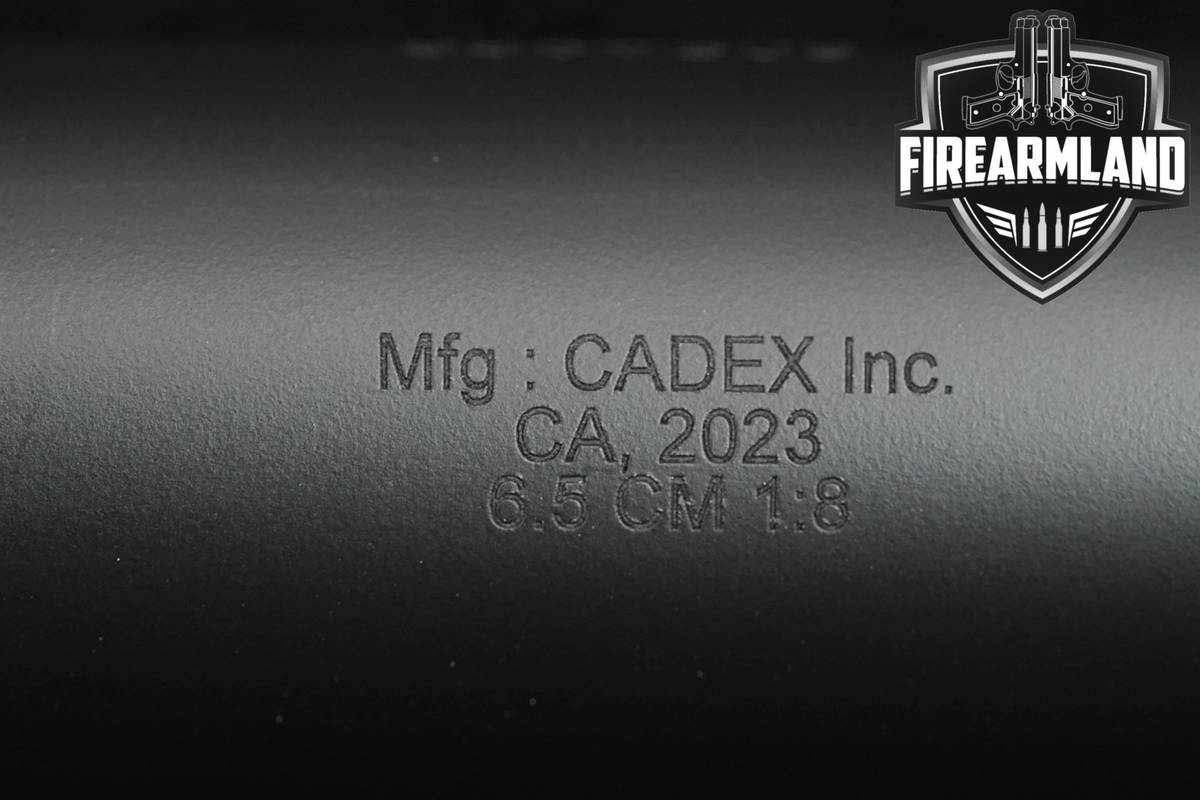 Cadex Defense Kraken 26" Barrel 6.5 Creedmoor Threaded 1:8 Twist Rate
