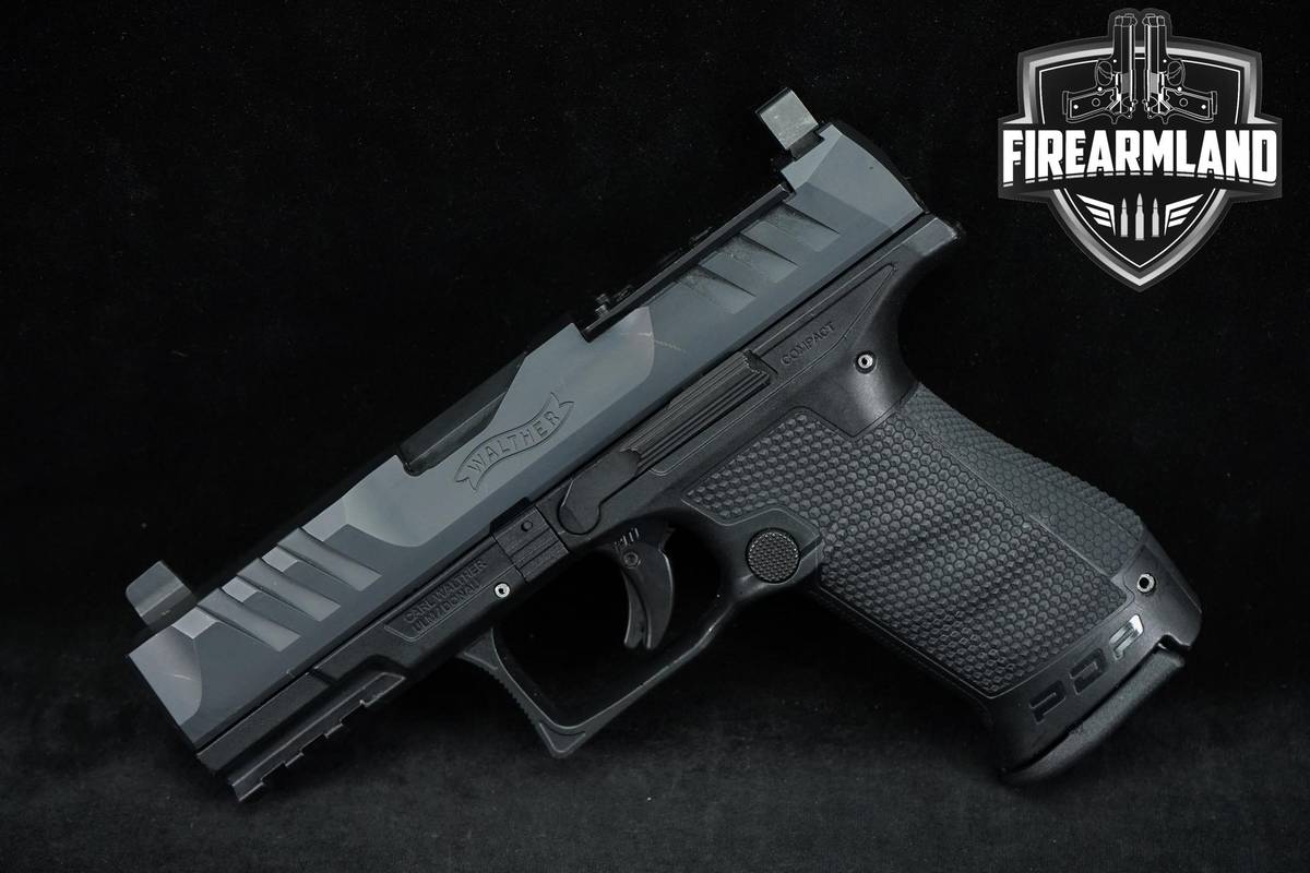 Walther PDP Standard Compact 9mm 4" Black Defense Pistol +2 MAGS & OG CASE