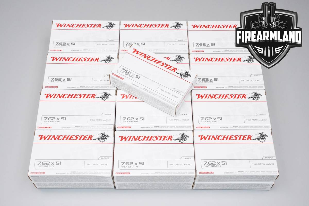7.62 NATO Ammo .308 762x51 Ammunition 500 ROUNDS
