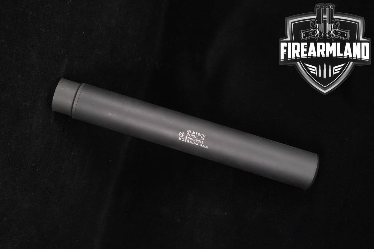 GEMTECH MOSSAD-II Suppressor MOSSADII 9mm