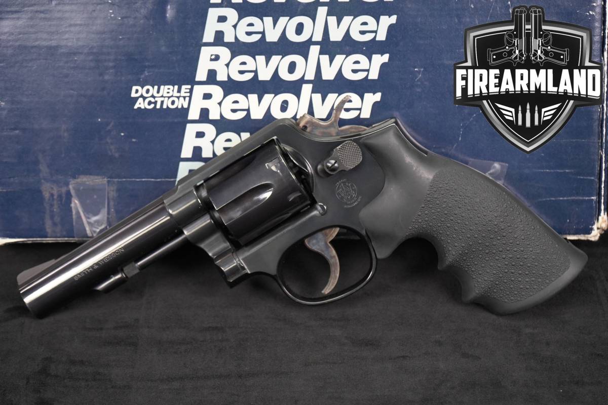 1981 Smith & Wesson Model 10-8 38 Special S&W 4" Blued +ORIG BOX