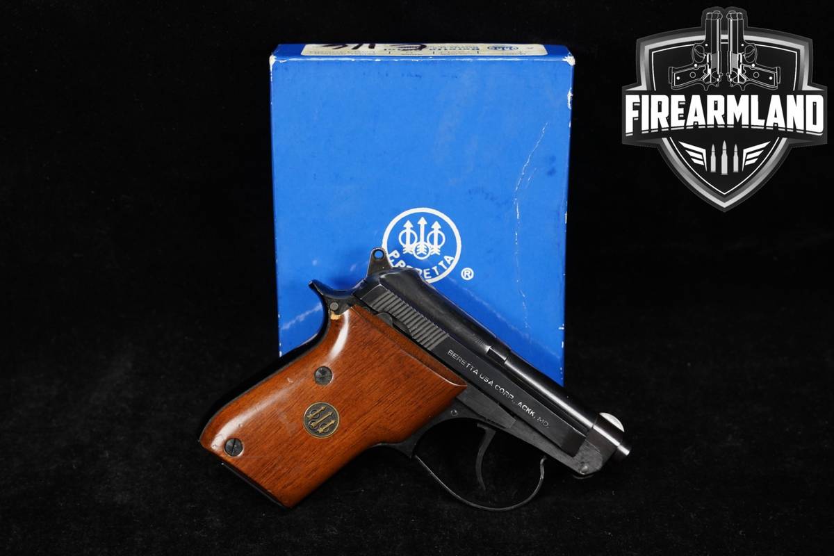 Beretta Mod 21A Bobcat 22LR 2.4" Two-Tone Blued & Black 21-A +ORIG BOX