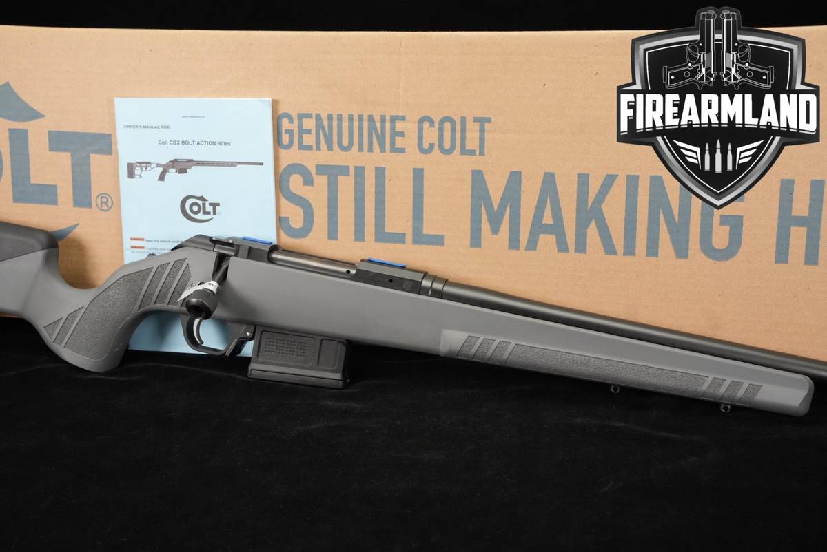 Colt CBX Tac Hunter 308 Winchester 20" Black & Gray THREADED +ORIG BOX