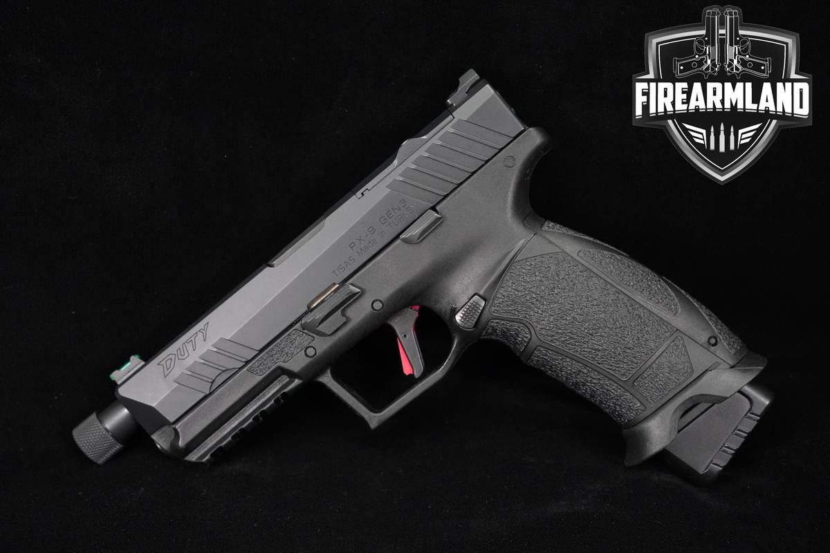 OPTIC READY Tisas PX-9 Gen 3 Duty Threaded 9mm 5" PX9 +ORIG CASE & HOLSTER